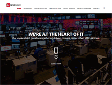 Tablet Screenshot of cnnnewsource.com